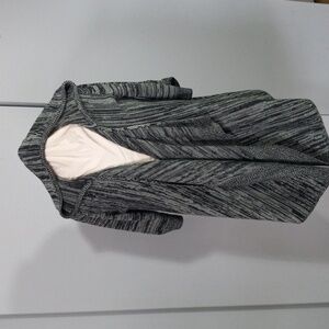 Torrid Striped Hooded Cardigan Size 1